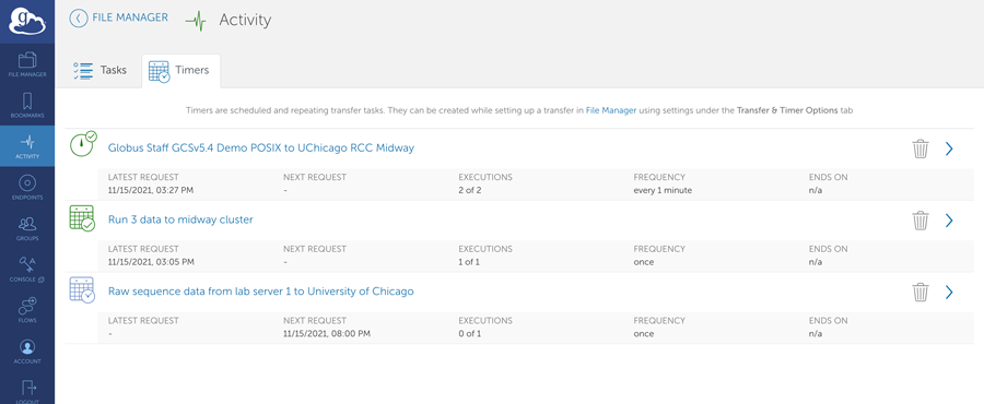 Data publication home page