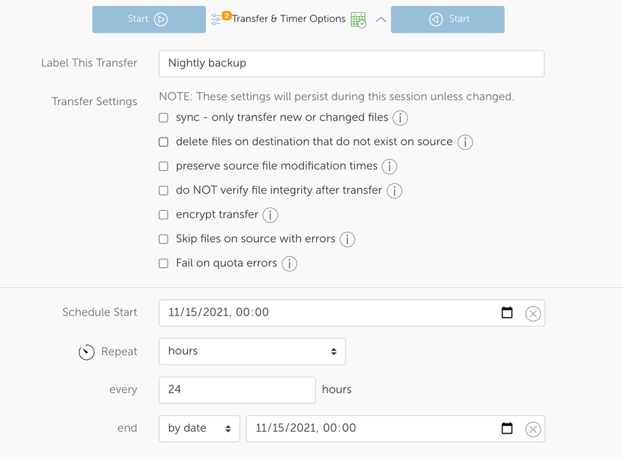 Data publication home page