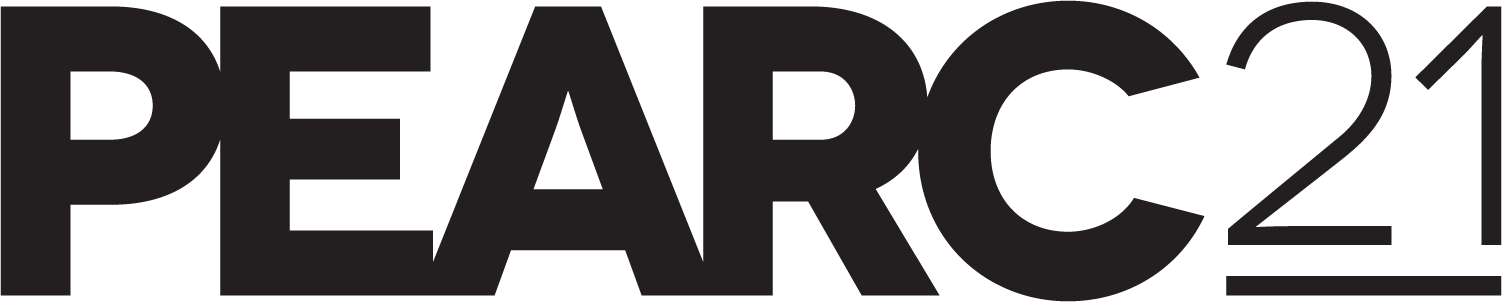 PEARC21 Logo PEARC21 logo