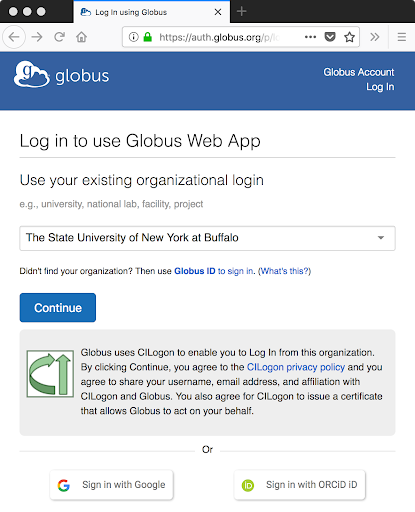 A Basic Globus Login for Apache Websites | globus